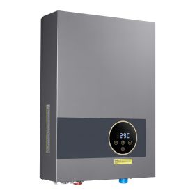 Tankless Electric Water Heater, 36kW Instant Hot Water Heater Under Sink, On Demand for Bathroom, Kitchen, Office with LCD Touch Screen