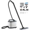 Steam Cleaner, 51 oz Tank, Steamer for Cleaning with 19 Accessories, Extended Power Cord and Hose, Portable Handle, Fast Heating