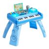 Baby DJ Playset for Toddlers 1-3, Educational Musical Table Toys with 133 Sound Sources, Recording and LED DJ Turntable