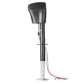 Electric Trailer Jack, 5000 lbs, Heavy Duty RV Electric Power Tongue Jack with 7-pin Connector, Manual Crank Handle & Weatherproof Jack Cover