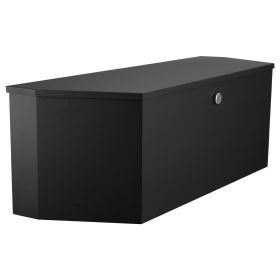 Trailer Tongue Box, Carbon Steel Tongue Box Tool Chest, Heavy Duty Trailer Box Storage with Lock and Keys