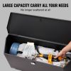 Trailer Tongue Box, Carbon Steel Tongue Box Tool Chest, Heavy Duty Trailer Box Storage with Lock and Keys