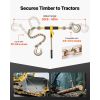 Ratchet Chain Binder, 9200 lbs Working Load, Chain Binders Compatible with 3/8 in - 1/2 in Chains