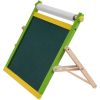 Tabletop Art Easel for Kids, 3-in-1 Wooden Double-Sided Kid's Art Easel with Magnetic Whiteboard, Chalkboard, Paper Roll