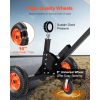 Heavy-Duty Trailer Dolly, 1500lbs Tongue Weight Capacity, 2 in 1 Trailer Mover with 2 in Ball, 16 in Pneumatic Tires and Universal Wheel