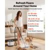 Steam Cleaner, 51 oz Tank, Steamer for Cleaning with 19 Accessories, Extended Power Cord and Hose, Portable Handle, Fast Heating
