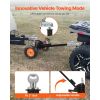 Heavy-Duty Trailer Dolly, 1500lbs Tongue Weight Capacity, 2 in 1 Trailer Mover with 2 in Ball, 16 in Pneumatic Tires and Universal Wheel